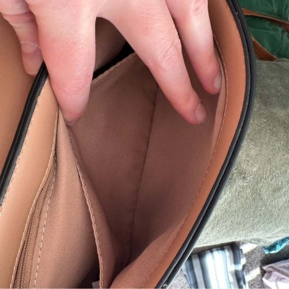 a new day Tan Shoulder Bag with Gold Chain - Picture 9 of 11